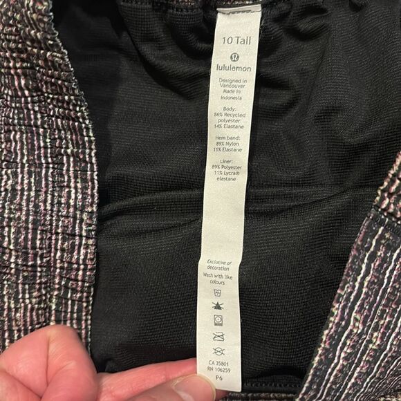 Lululemon Athletica x Peleton Limitless 4 Hotty Hot Shorts - Picture 5 of 10